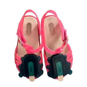 Mini Melissa Aranha Popsicle Sandals Pink
Jelly Toddler Size 8